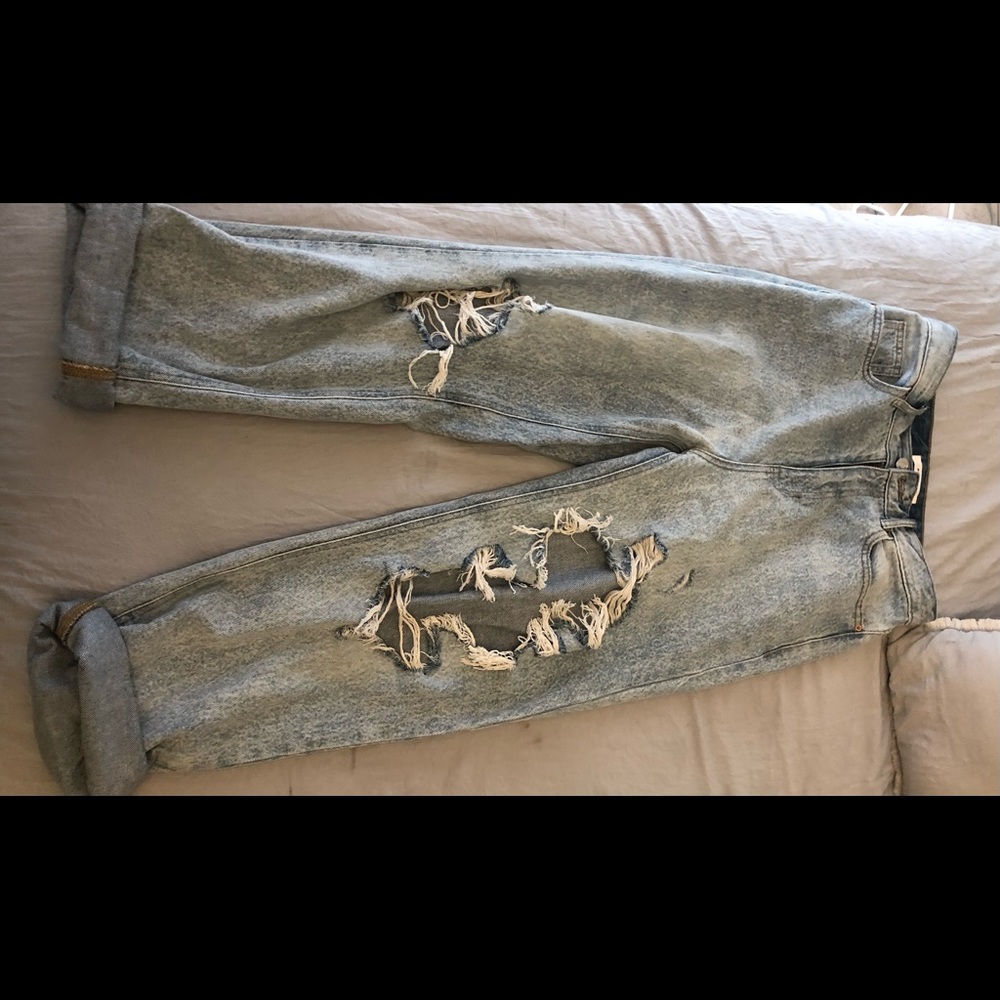 Pacsun 90s boyfriend jeans light blue